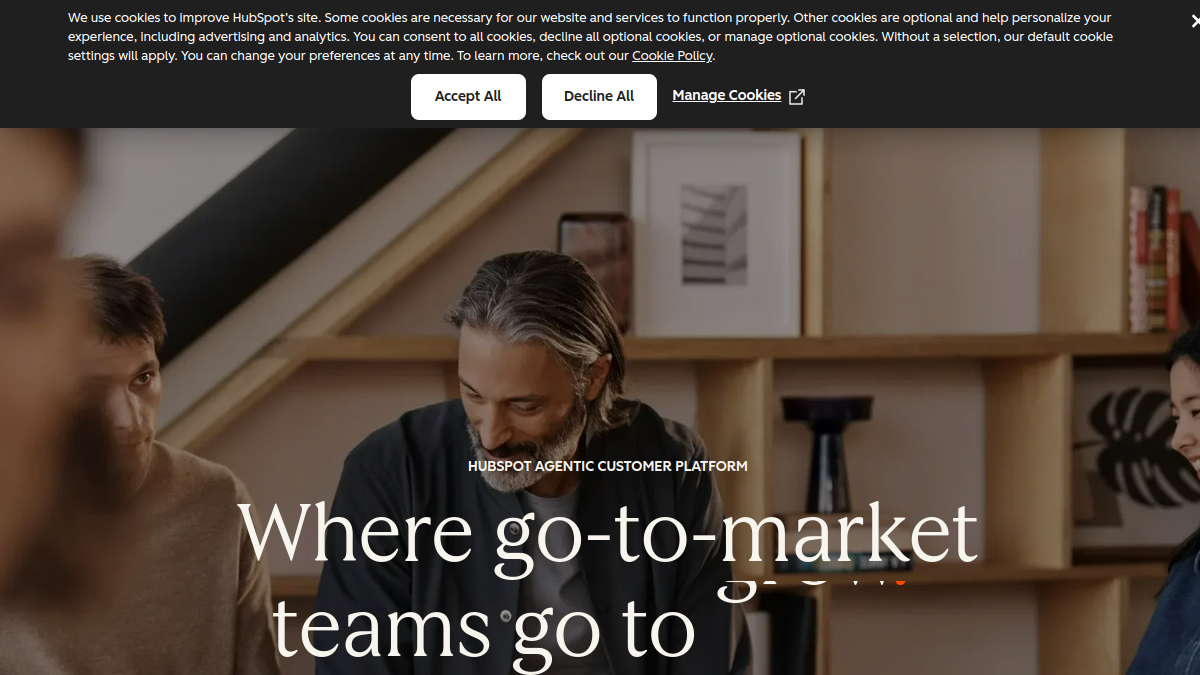 HubSpot website overview