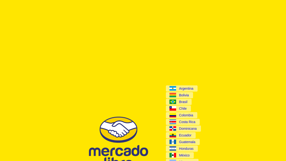 Mercado Libre website overview