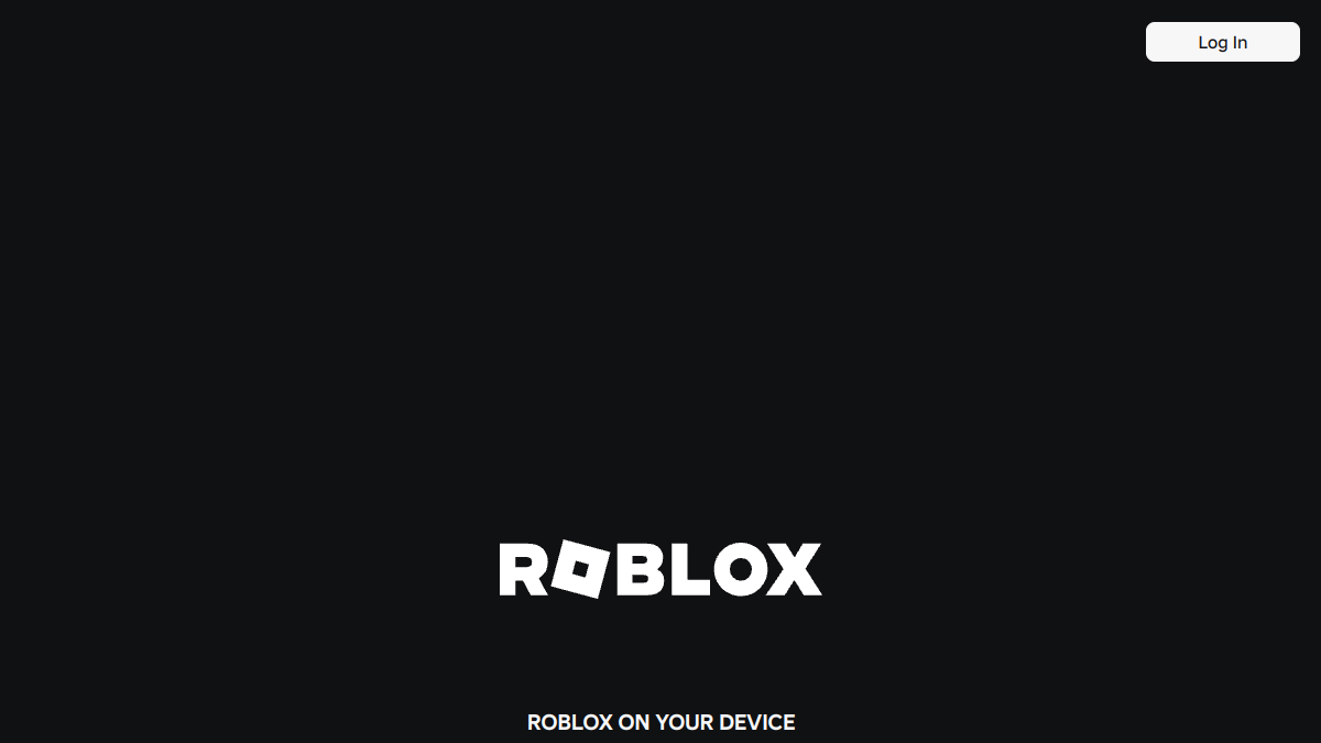 Roblox website overview